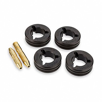 MILLER ELECTRIC 46795 MILLER 4pc MIG V-Knurl Drive Roll Kit