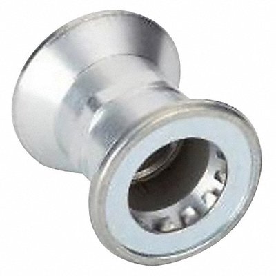 BRIDGEPORT FITTINGS 260MB Coupling Zinc 1/2 Trade Size