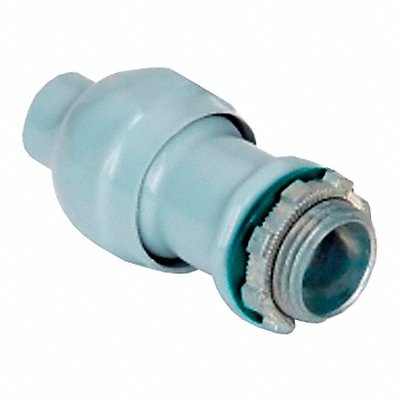BRIDGEPORT FITTINGS 597DC2 Cable Connector 3/4 NPT Zinc Silver