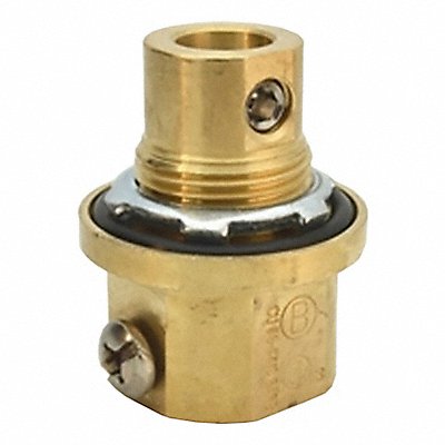 BRIDGEPORT FITTINGS MCH075 Grounding Lug Hubs Brass 3/4 Trade Size