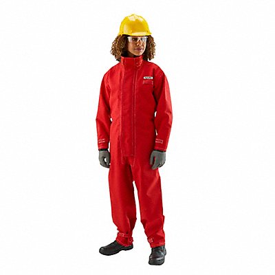ALPHATEC 66667 K3043 Coverall M Red Polyester