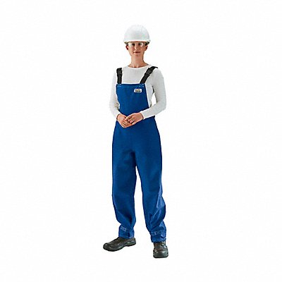 ALPHATEC 66672 K3045 Bib Overall Fits Waist60 in Blue 2XL