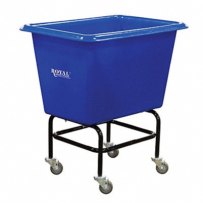 ROYAL BASKET TRUCKS G06BLXEPA3UNN Elevated Poly Truck 6 Bushel 600 lb Blue