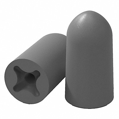 HEXARMOR 1812001 Ear Plugs Uncorded Grey PK200