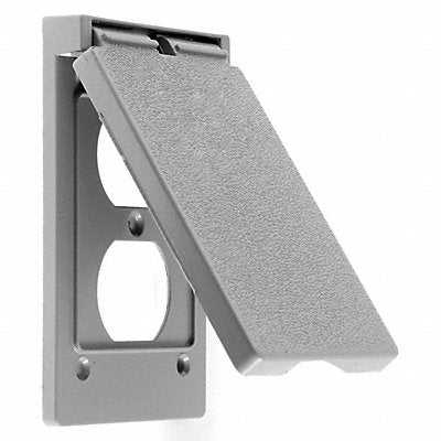 HUBBELL WIRING DEVICE-KELLEMS RW51810 Weatherproof Cover 1 Gang Horizontal