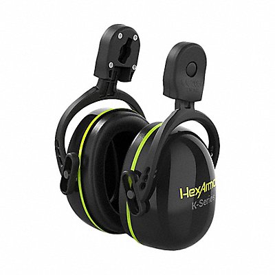 HEXARMOR 1717002 Earmuffs Black PR1