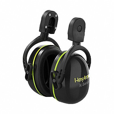 HEXARMOR 1718002 Earmuffs Black PR1