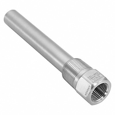 ASHCROFT 10W1050LST260S Threaded Thermowell 1 MNPT SS