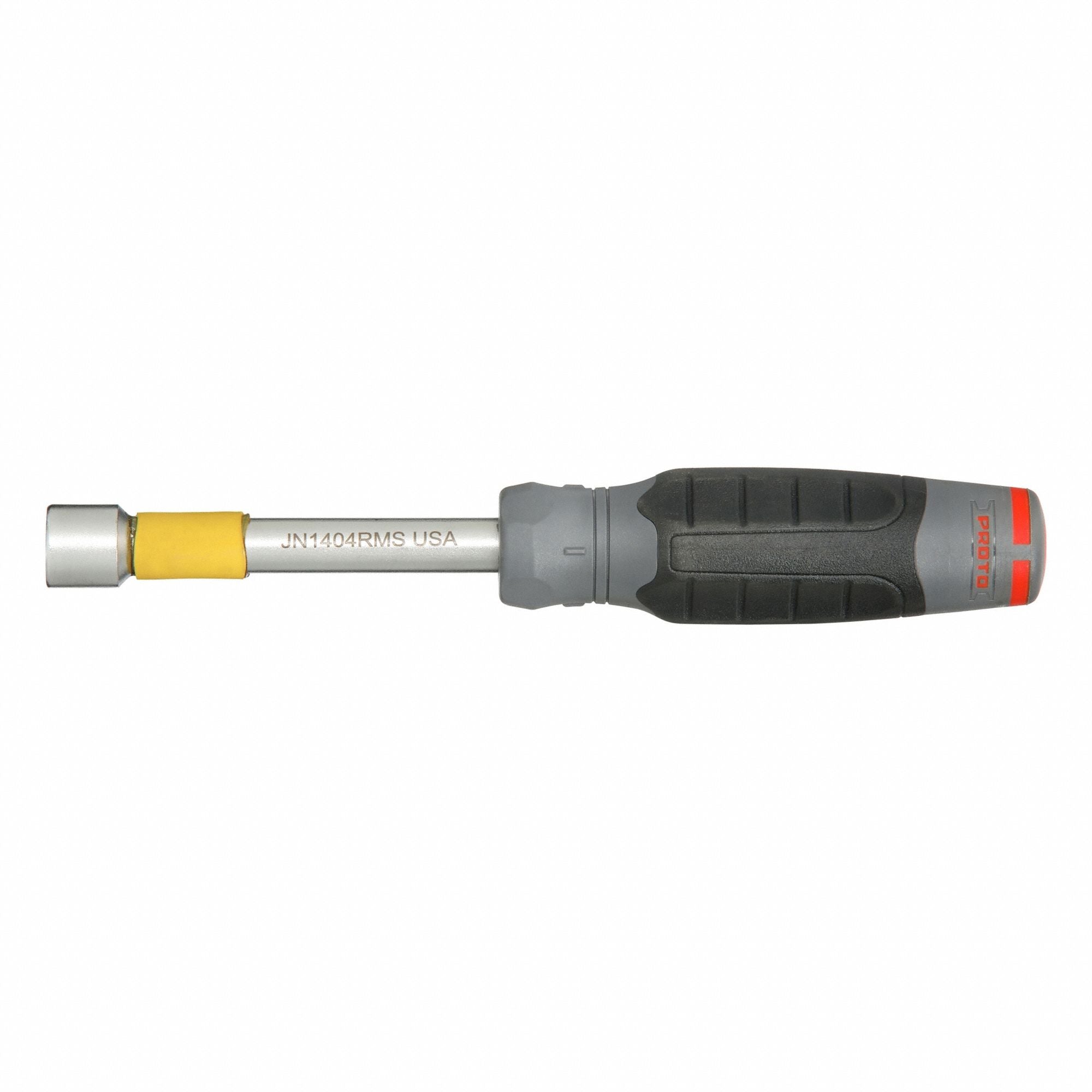 PROTO JN1404RMS Nut Driver 4 in L Shank 14 mm Tip