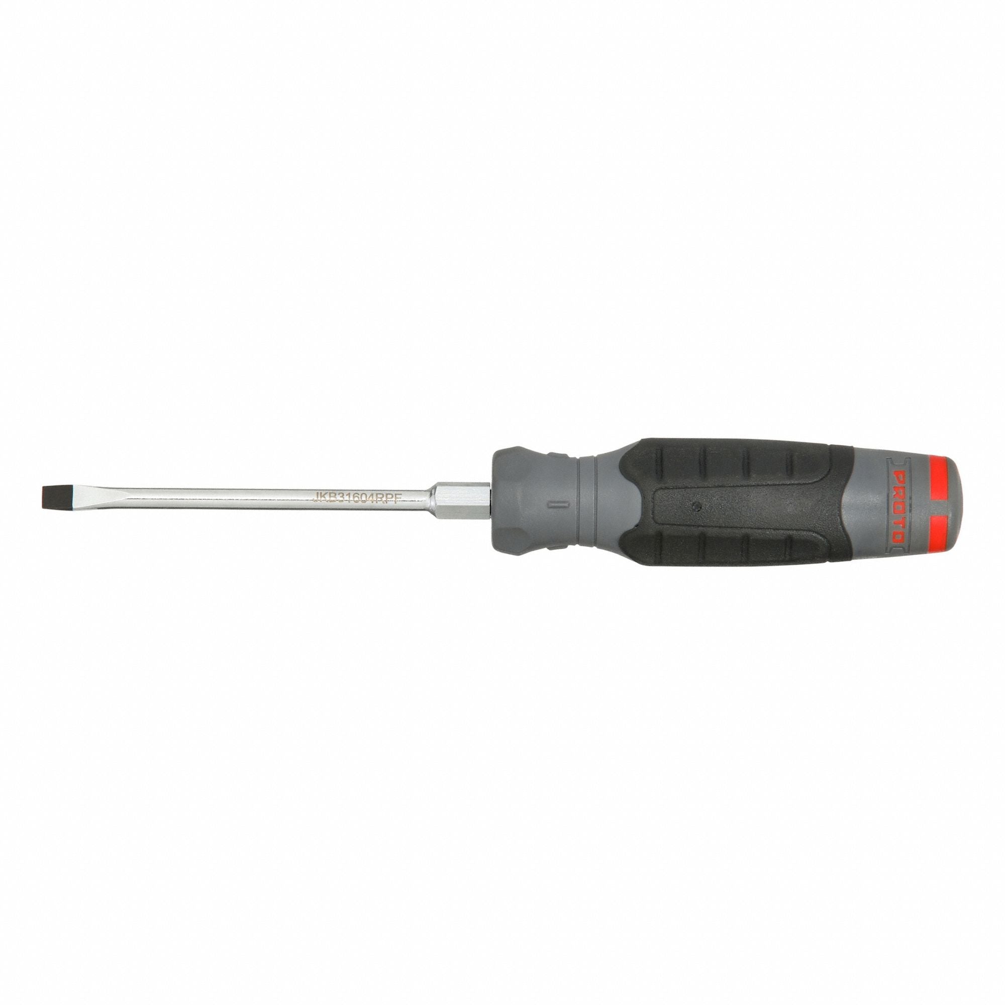 PROTO JKB31604RPF Screwdriver 3/16 in Tip Slotted Tip