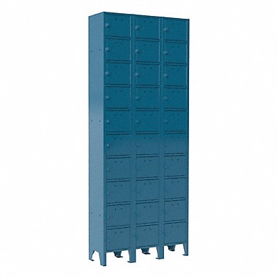 DURHAM MFG 620043PKG Cell Phone Locker 9 x5-3/4 Steel Blue