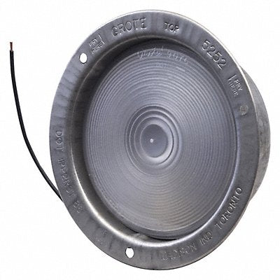 GROTE 62151 Back Up Lamp Round Clear 5-1/2 dia.