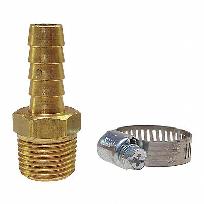 COILHOSE PNEUMATICS CORK04 Hose Repair Kit 3/8 ID x 3/8 MPT Barb