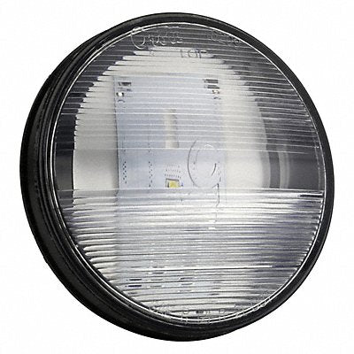 GROTE 62691 Back Up Lamp Round Clear 4-5/16 dia.