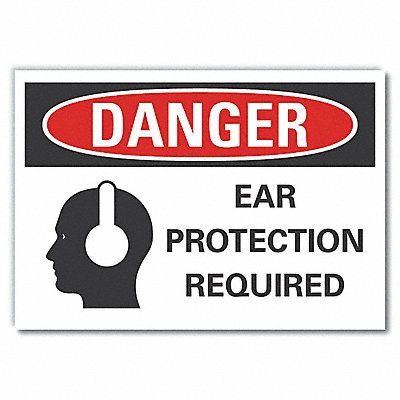 LYLE LCU40280ED14x10 Danger Sign 10in x 14in Non-PVC Polymer
