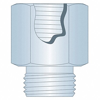 ALEMITE A305859 Adaptor 7/16 -27UNS x 1/8 -27NPTF (F)