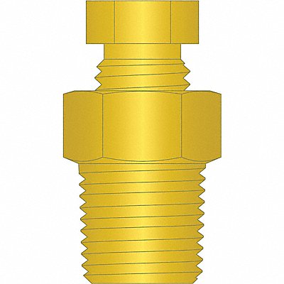 LINCOLN L66415 Tubing Connector Fitting Straight 1/8