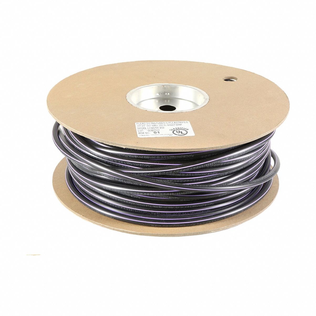 CHEVRON PLEXCO 1063751 Tubing 3/8 Violet Stripe 250 ft