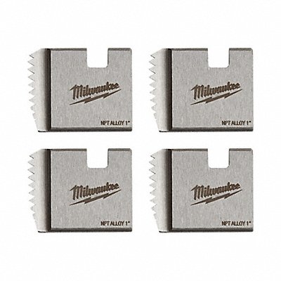 MILWAUKEE 48361103 1 ALLOY NPT Portable Pipe Dies PK4