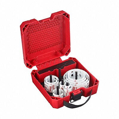 MILWAUKEE 49224037 Hole Saw Kit 13pcs Sizes 0.875 -4.5