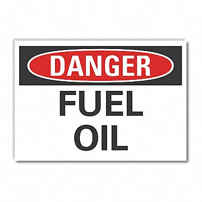 LYLE LCU40317ED10x7 Danger Sign 7 inx10 in Non-PVC Polymer