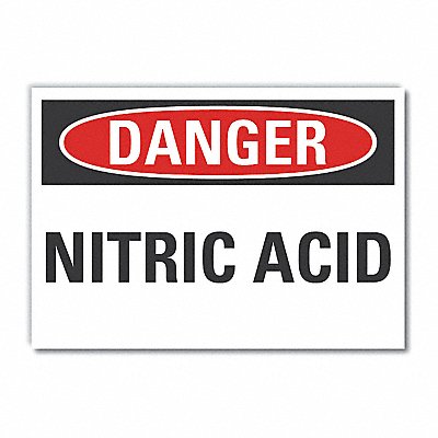 LYLE LCU40342ED14x10 Danger Sign 10in x 14in Non-PVC Polymer