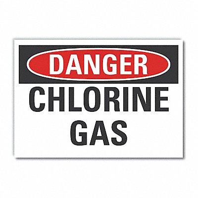 LYLE LCU40352ED10x7 Danger Sign 7 in x 10 in Non-PVC Polymer