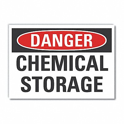 LYLE LCU40383ED10x7 Danger Sign 7 inx10 in Non-PVC Polymer
