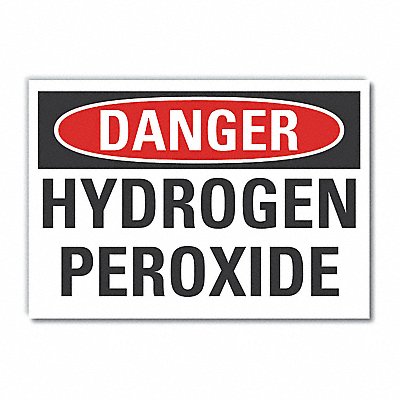 LYLE LCU40395ED10x7 Danger Sign 7 in x 10 in Non-PVC Polymer