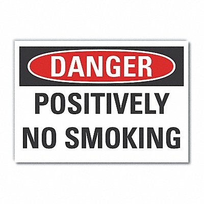 LYLE LCU40453ED14x10 Danger Sign 10in x 14in Non-PVC Polymer