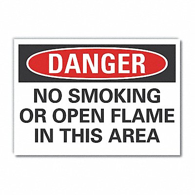 LYLE LCU40559ED10x7 Danger Sign 7 inx10 in Non-PVC Polymer
