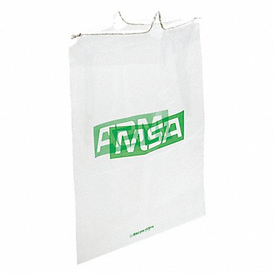 MSA 465008 Respirator Drawstring Bag Nylon Wht/Grn