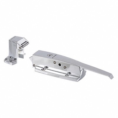 COMPONENT HARDWARE W381500C Polished CP HD Walk-In Cooler Latch Lock