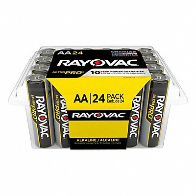 RAYOVAC ALAA24PP Battery Alkaline AA Everyday PK24