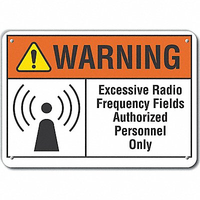 LYLE LCU60022NA10X7 Danger Sign 7 in x 10 in Aluminum