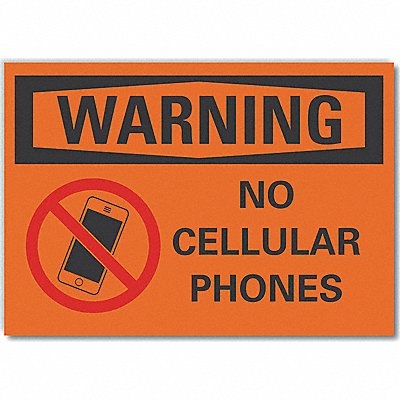 LYLE LCU60044ED10x7 Warning Sign 7 x 10 in Non-PVC Polymer