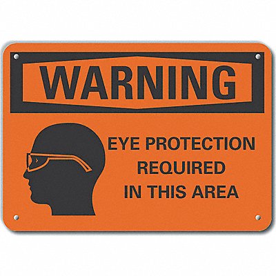 LYLE LCU60059RA10X7 Danger Sign 7 in x 10 in Aluminum
