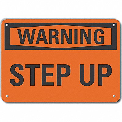 LYLE LCU60072RA10X7 Danger Sign 7 in x 10 in Aluminum