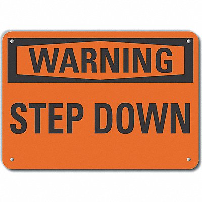 LYLE LCU60075NA10X7 Danger Sign 7 in x 10 in Aluminum