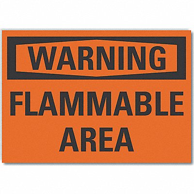 LYLE LCU60085ED10x7 Warning Sign 7in x 10in Non-PVC Polymer