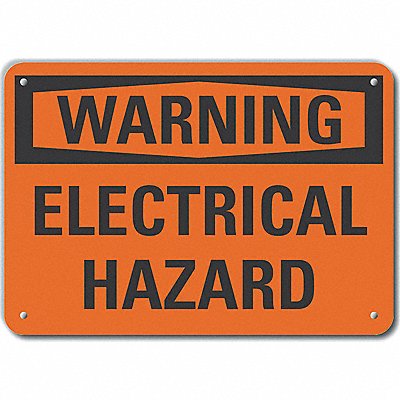 LYLE LCU60093NA10X7 Danger Sign 7 in x 10 in Aluminum