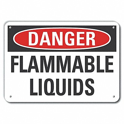 LYLE LCU40390NA10X7 Danger Sign 7 in x 10 in Aluminum