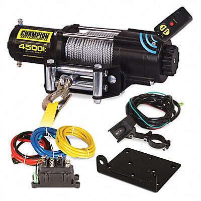 CHAMPION POWER EQUIPMENT 14560 Utility Winch Kt 4500lb. 12V Wrlss Cntrl