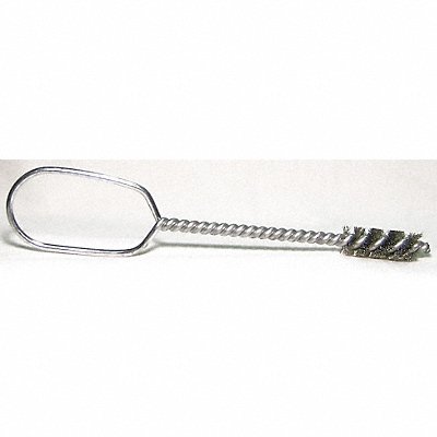 SCHAEFER BRUSH 544 Fitting Brush 1/4 I.D. Wire Hndl Steel