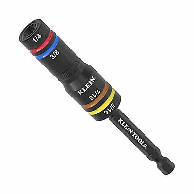 KLEIN TOOLS 651QS Impact Quad Flip Socket SAE