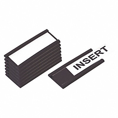 MASTERVISION FM2632 Magnetic Data Cards 6 x1 Black PK10