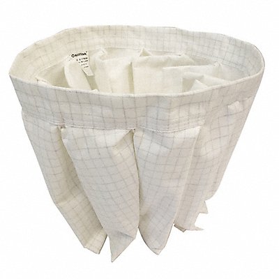 NILFISK 40000702 Vacuum Filter 15 L 5-1/2 H Wet/Dry