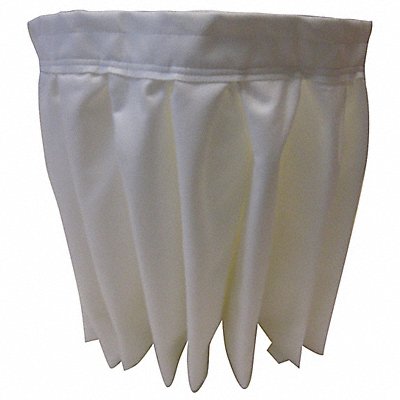 NILFISK 40000338 Vacuum Filter 19-3/4 L 5-3/4 H Wet/Dry