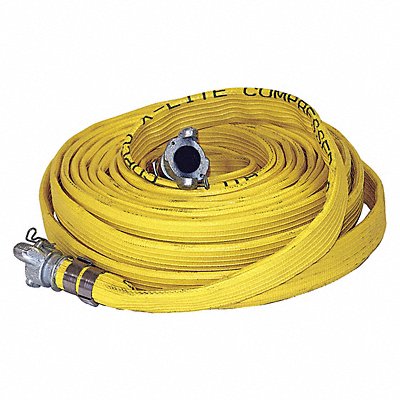 AIRSPADE HT112 Lightweight Air Hose 1 ID x 25 ft L