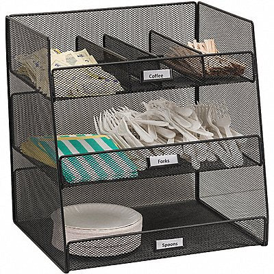 SAFCO 3293BL Break Room Supplies Organizer Mesh